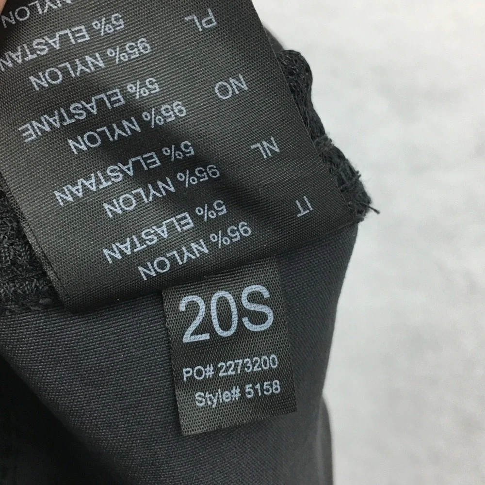 KUHL Renegade Afire Koal Black Tapered Performance Chino Pants Mens 36x32 NEW